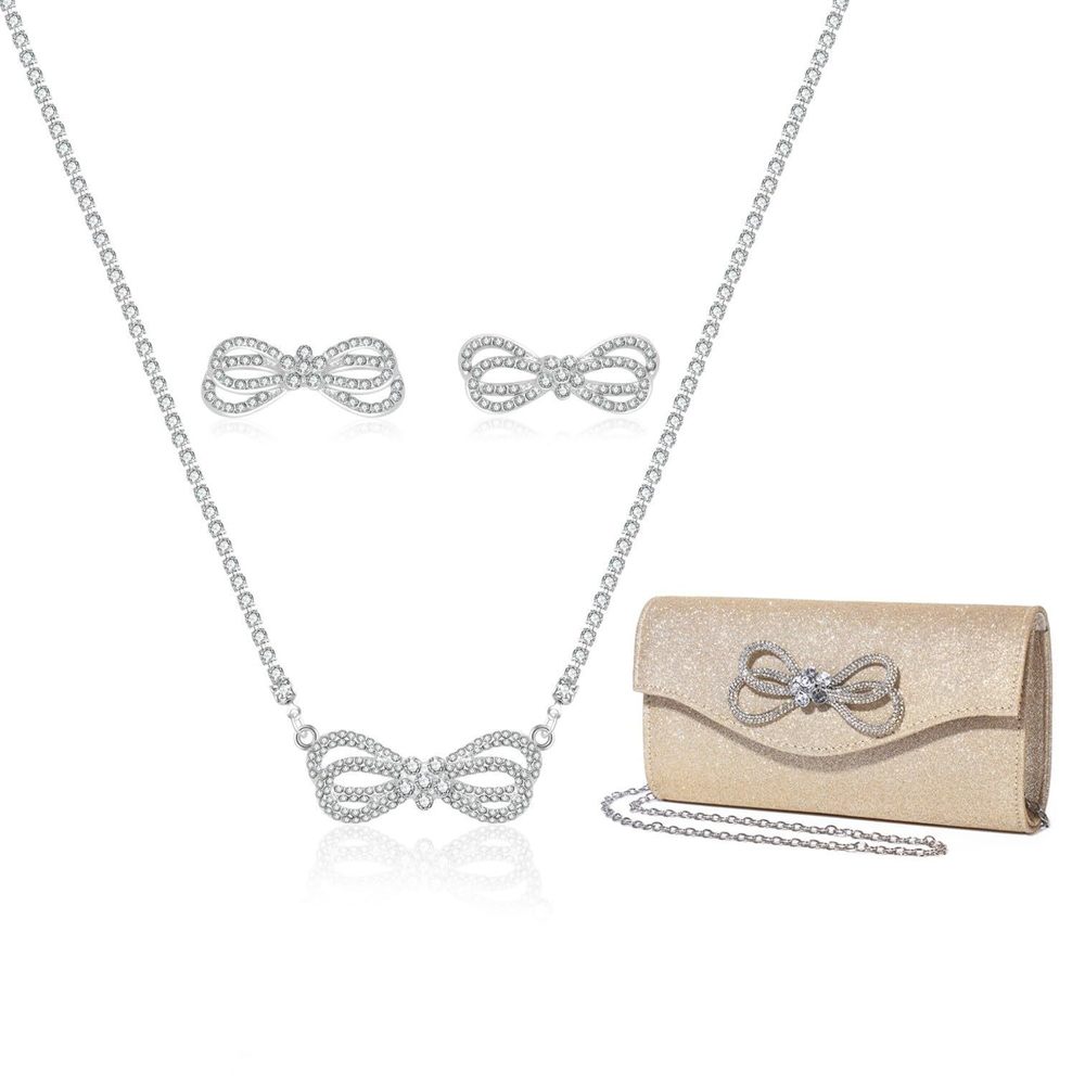 Detara Rhinestone Bow Event Bundle for Weddings & Parties